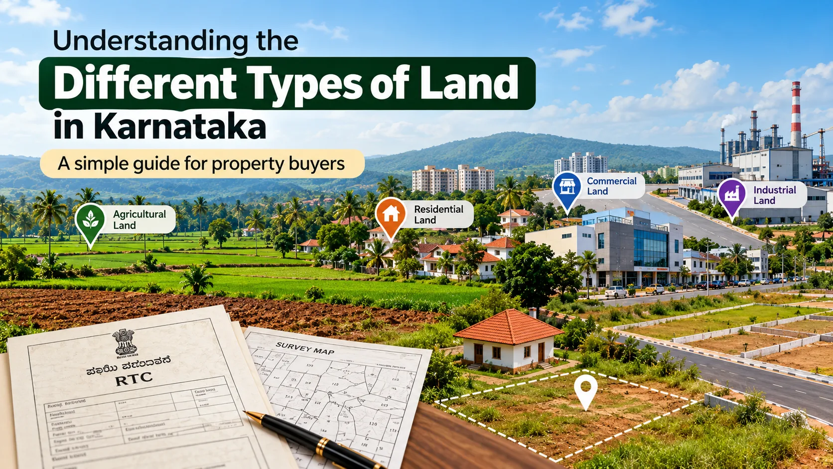 Understanding the Different Types of Land in Karnataka