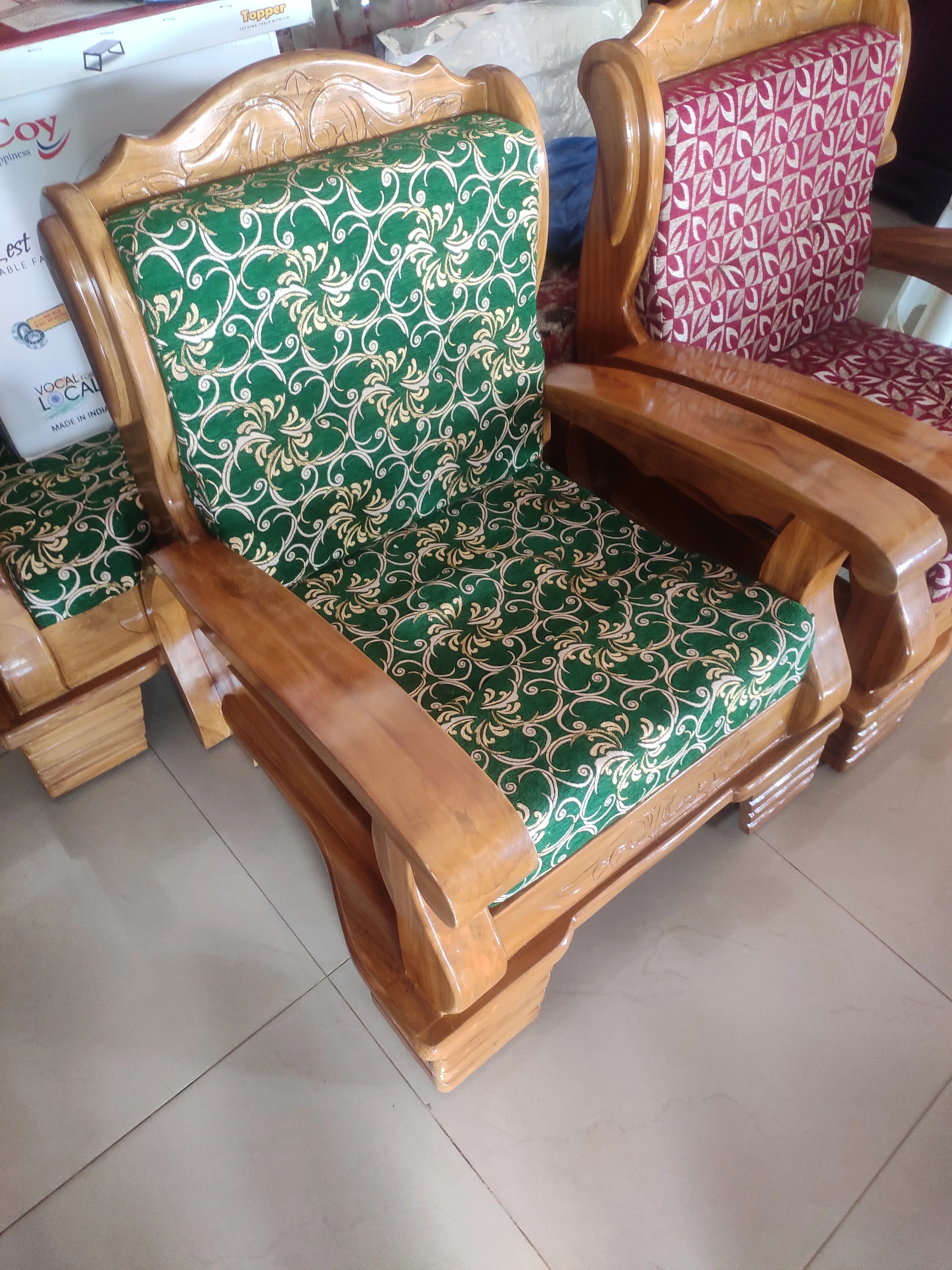 Teakwood Sofa